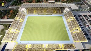 Avanzan las obras del nuevo estadio de Guaraní