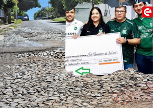 Ciudad del Este: cuestionan aporte municipal de G. 400 millones mientras reclaman reparación de calles - Canal-E