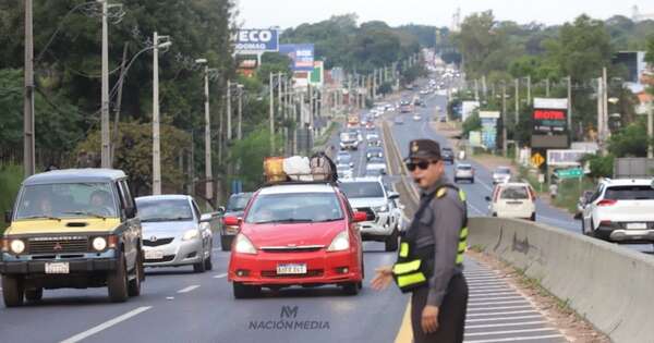 La Nación / Patrulla Caminera apresta más de 400 agentes en las rutas por Semana Santa