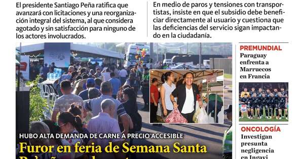 La Nación / LN PM: edición del 31 de marzo