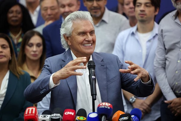 El gobernador de Goiás se lanzó a la carrera presidencial en Brasil como alternativa a Lula y Flávio Bolsonaro - ADN Digital