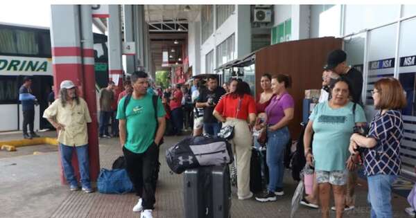 Diario HOY | Semana Santa: Más de 80.000 personas ya pasaron por la Estación de Buses