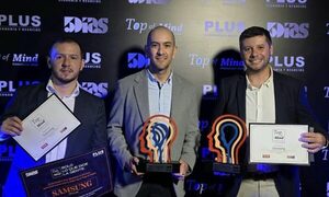 Samsung gana dos Premios Top Of Mind 2026 de las marcas más recordadas en Paraguay