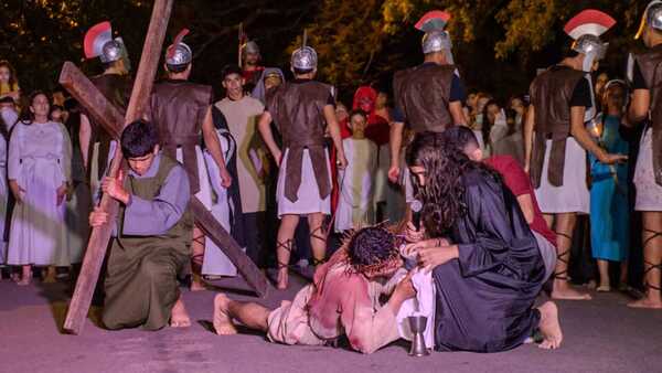 Villa Florida se prepara para una nueva edición del emotivo Viacrucis Viviente