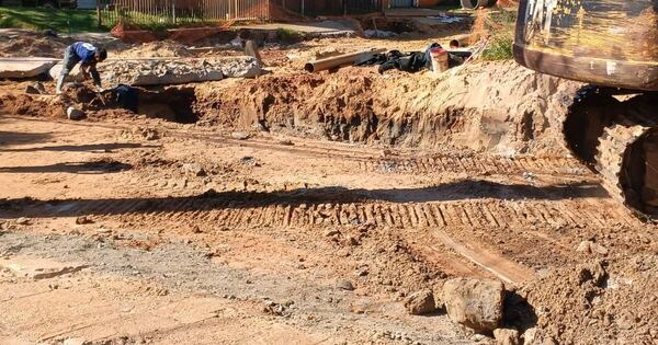 Diario HOY | Destacan avance de obras en el barrio Santo Domingo de Asunción