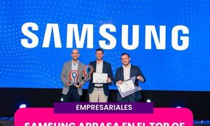 Samsung vuelve a brillar como una de las marcas más recordadas del país