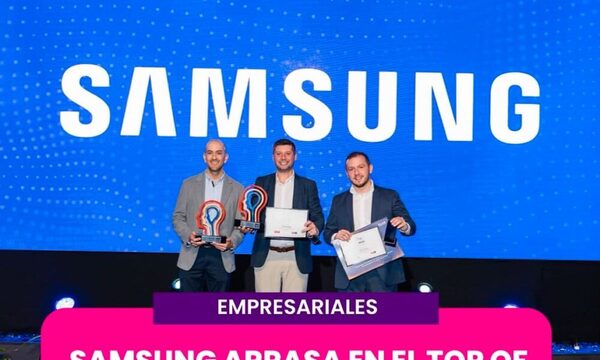 Samsung vuelve a brillar como una de las marcas más recordadas del país