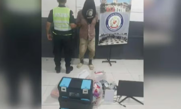 Extranjero entró a robar en las oficinas el MOPC