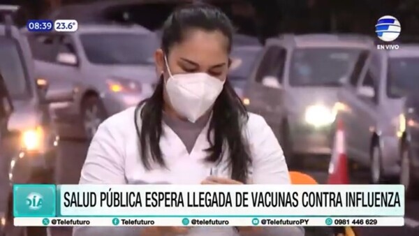 Salud Pública anuncia la llegada de 1.500.000 vacunas contra la influenza