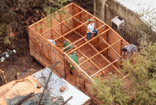 TECHO impulsa viviendas de emergencia en comunidades