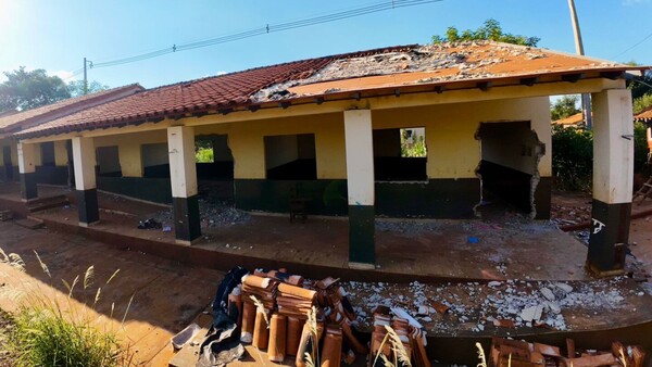 Comuna denuncia ante la Fiscalía destrucción de una escuela en CDE