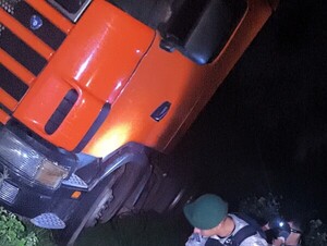 Delincuentes interceptaron y robaron unas 26 toneladas de carne a camionero