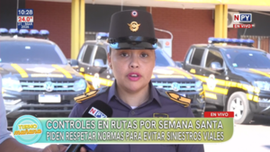 Patrulla Caminera intensifica controles en rutas nacionales