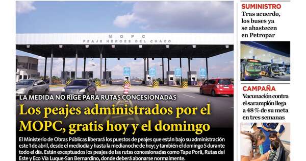 La Nación / LN PM: edición del 1 de abril