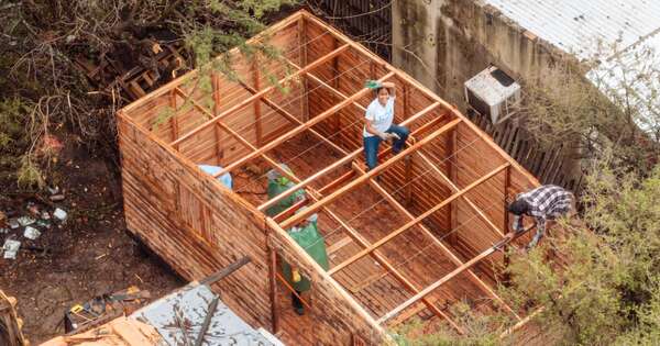 Diario HOY | Voluntarios de Techo Paraguay construirán más de 100 casas de emergencia