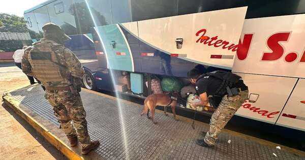 Diario HOY | SENAD efectúa controles en la Estación de Buses para evitar “narco encomiendas”