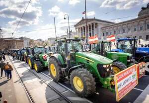 Miles de agricultores austríacos marchan contra el acuerdo Mercosur-UE - Mundo - ABC Color