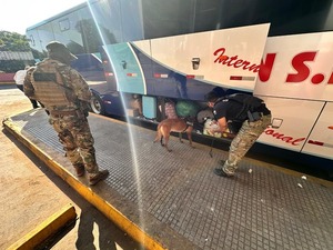 SENAD refuerza controles en la Estación de Buses por Semana Santa - ADN Digital