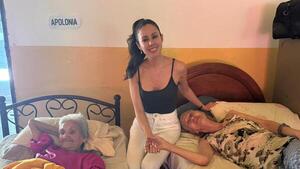 Miss Charm llevó mimos y alegría a abuelitos en Luque