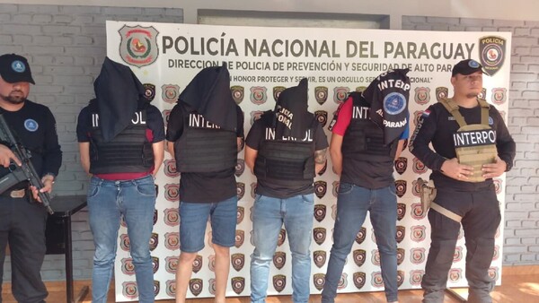 Extraditan del Brasil a procesados por el asesinato de un guardia en un asalto en Ciudad del Este