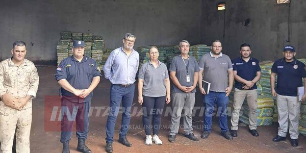 RECUPERAN CASI 500 PAQUETES DE PAÑALES HURTADOS EN PIRAPÓ