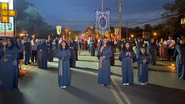 Vía Crucis Mayor de Hernandarias: Una fe que camina unida