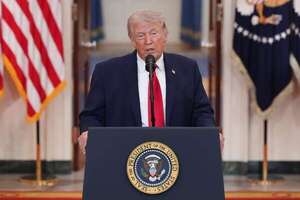 Trump dice que los objetivos de EE.UU. contra Irán están “casi cumplidos” - Mundo - ABC Color