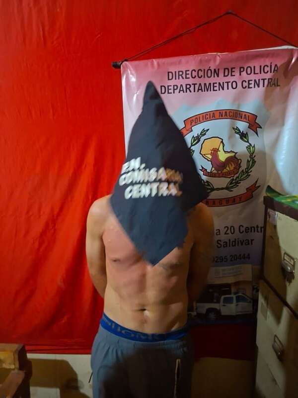 Detienen a hombre por presunta violencia familiar en J. Augusto Saldívar - Policiales - ABC Color