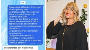 Bibi Landó destapó indignante situación en materno-infantil: "no tienen comida"