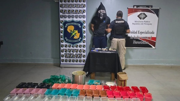 Antinarcóticos desmantela “cocina” de cocaína en Pedro Juan Caballero - ADN Digital