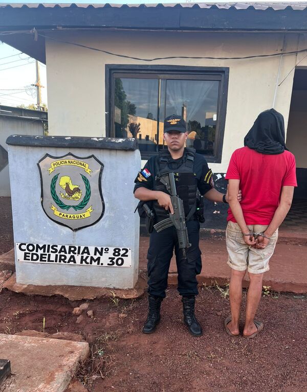 Detienen en Edelira a un hombre buscado por la Justicia con fines de extradición