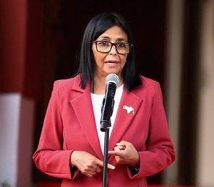 EE.UU. levanta sanciones contra Delcy Rodríguez tras el restablecimiento de relaciones