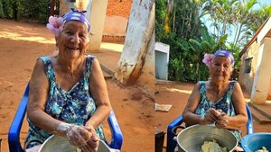 La abuela de 98 años que reúne a toda la familia con el chipa apo