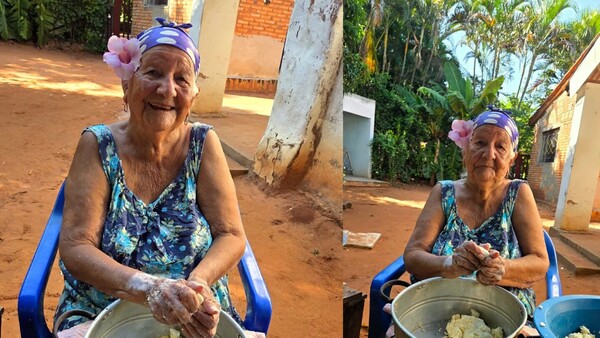 La abuela de 98 años que reúne a toda la familia con el chipa apo