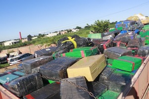 SENAD anuló la circulación de casi 21 millones de kilogramos de marihuana