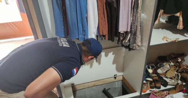 La Nación / Capitán Bado: descubren moderno túnel por el que habría huido el narcotraficante “Barón”