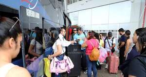 La Nación / Más de 153.000 personas pasaron por la Estación de Buses de Asunción