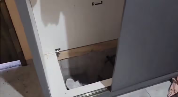 ESCAPE DE PELÍCULA EN CAPITÁN BADO: SUPUESTO NARCO HUYE POR UN TÚNEL OCULTO