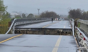 Se derrumba puente de carretera en Italia por lluvias - ADN Digital
