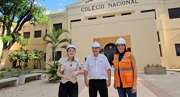El CNC vuelve a la vida: estudiantes regresarán este lunes a un colegio completamente renovado