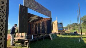 Comienzan a caer las primeras lluvias en Tañarandy y vecinos buscan refugio