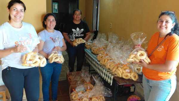 Voluntarias realizan tercera edición de chipa solidaria en San José de los Arroyos