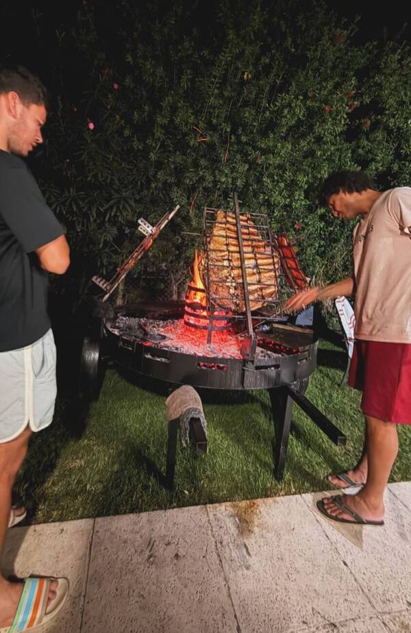 Retorno a casa con chipa calentita voi para albirrojo José Canale
