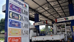 Petropar evaluará reajuste de precios de combustibles