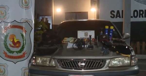 La Nación / San Lorenzo: tras persecución detuvieron a un hombre e incautaron pasamontañas