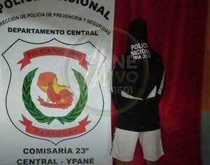 Recuperan motocicleta robada tras persecución en Ypané y detienen a un sospechoso - Canal-E