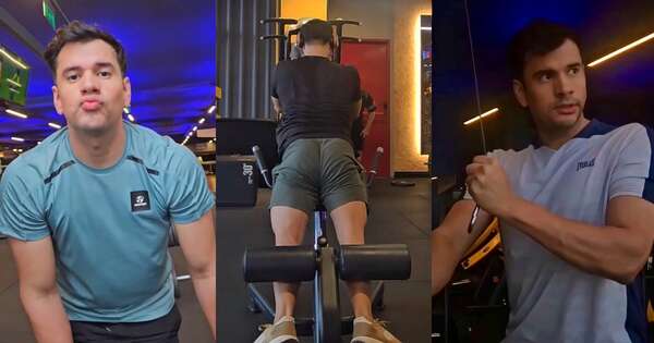 Diario HOY | Sebastián Rodríguez “a full” en el gym