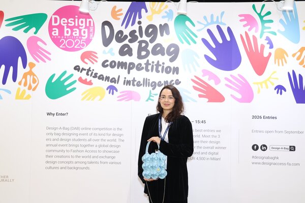 Diseñadora Eliane Yahari triunfa en prestigiosa competencia global de diseño de bolsos