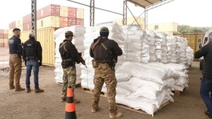 Gobierno de Peña se jacta de cifras record en incautaciones de cocaína y pasta base