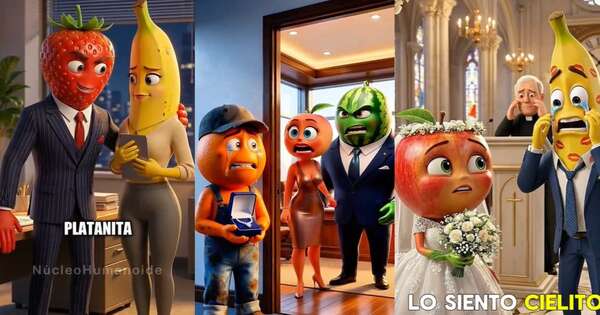 La Nación / Frutas infieles: el nuevo boom de IA que arrasa en TikTok